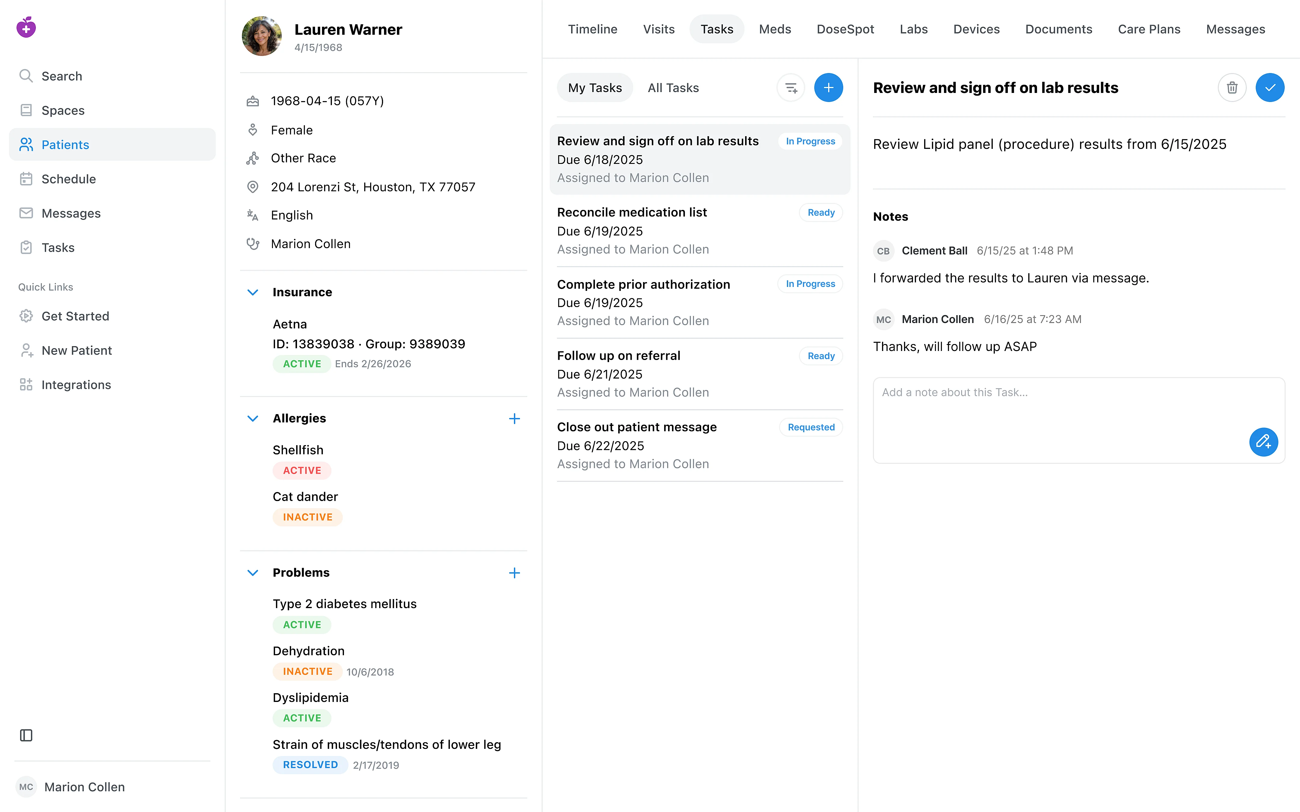 Medplum Provider App screenshot