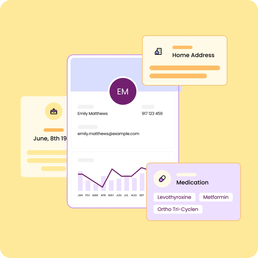 Robot working in a medical office