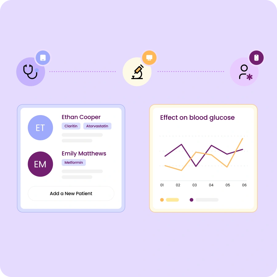 Robot working in a medical office